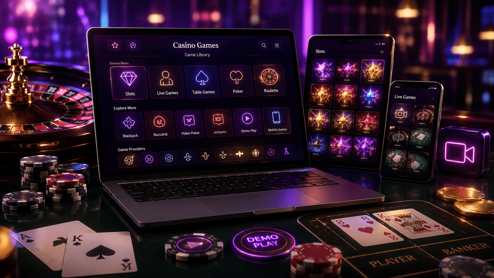 Playlive casino games lobby